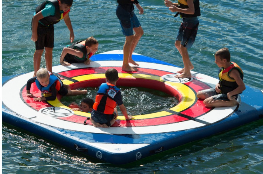 Score $500 Off This Inflatable Water Mat Party Pad + Free Shipping
