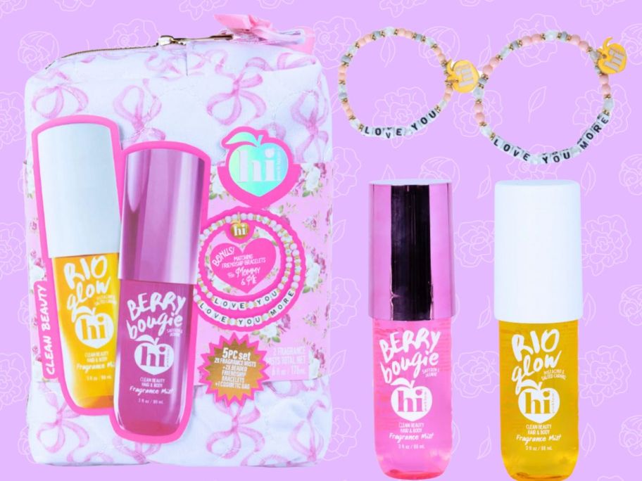 Hi Peach Layne Mommy and Me 5-Piece Fragrance Mist Set