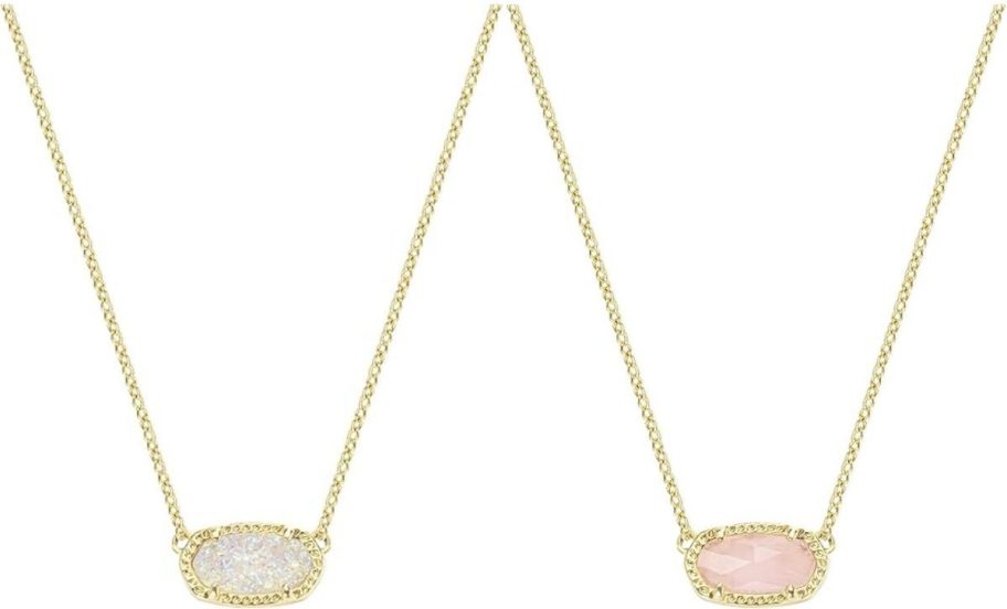 Stock images of two warmday pendant necklaces