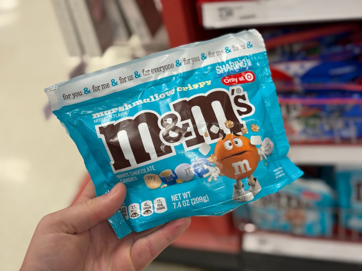 NEW Marshmallow Crispy M&M’s Exclusively at Target