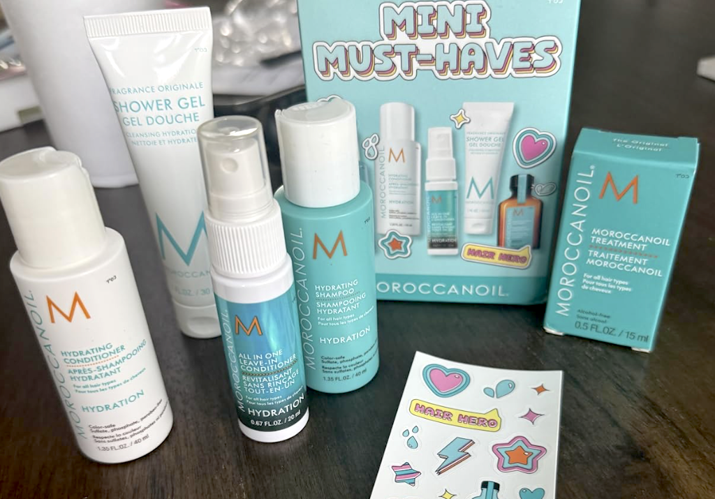 Moroccanoil Mini Must-Haves 5-Piece Sampler Set Just $10 on Amazon