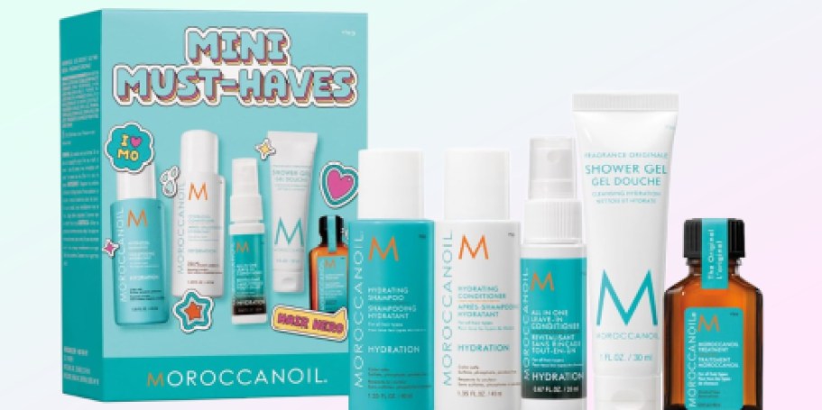 Moroccanoil Mini Must-Haves Set Just $10 on Amazon + More