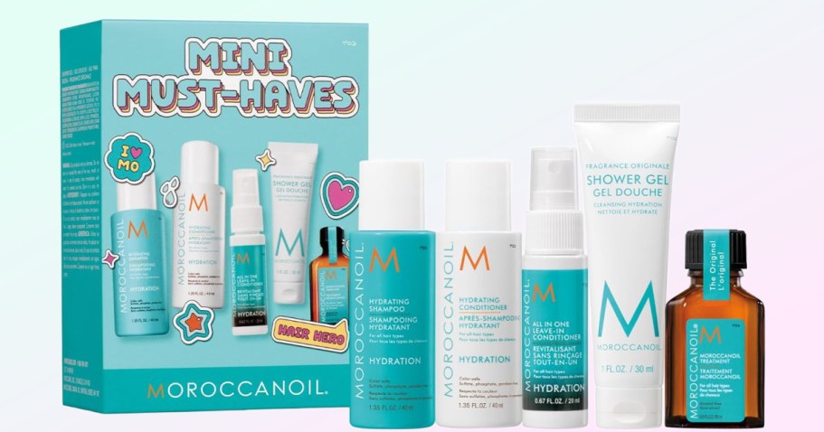 Moroccanoil Mini Must-Haves Set Just $10 on Amazon + More