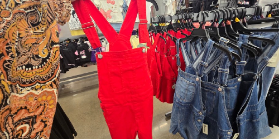 Women’s Denim Shortalls Just $16.98 on Walmart.online