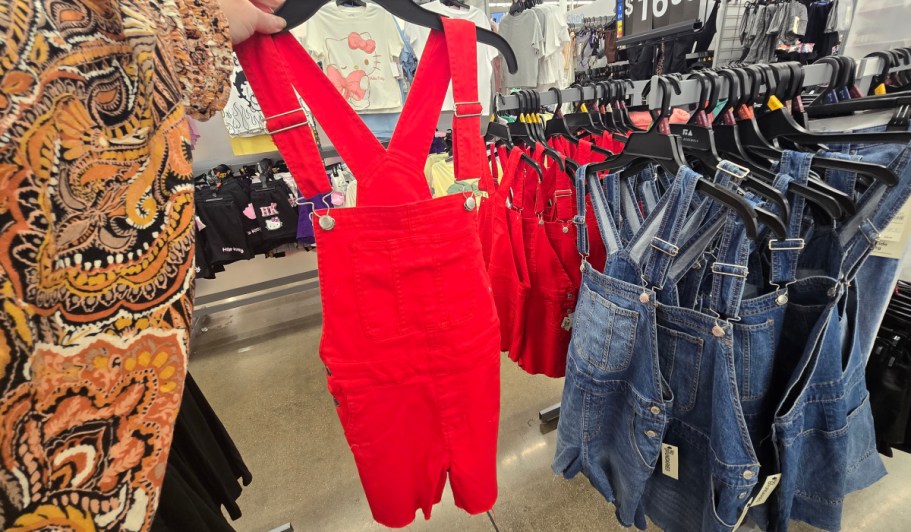 Women’s Denim Shortalls Just $16.98 on Walmart.online