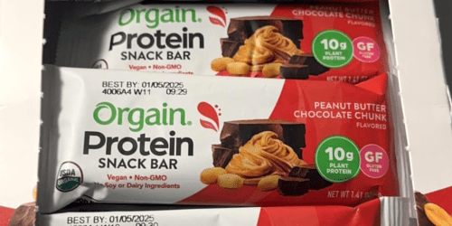Orgain Protein Bars 12-Pack Only $11.69 Shipped on Amazon (Reg. $26)