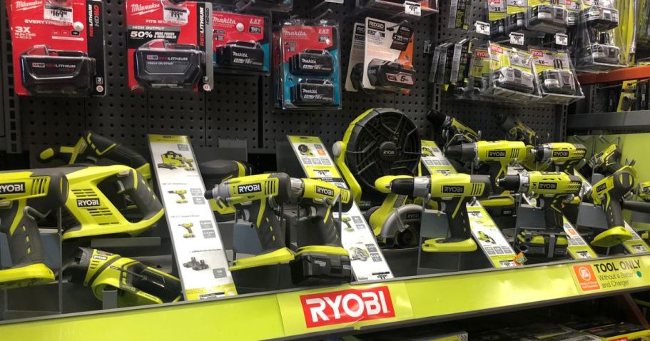 Up to 75% Off Home Depot Power Tools + Free Shipping | RYOBI, Milwaukee, & More