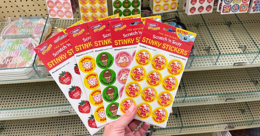 Retro Stinky Stickers Just $3.99 at Hobby Lobby (Flashback to 1980s!)