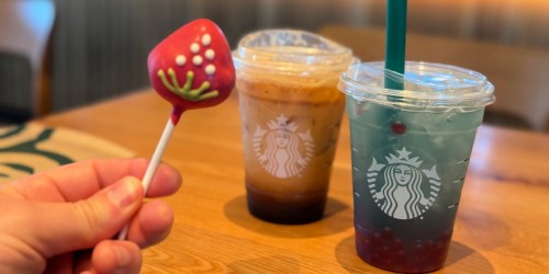 Starbucks Summer Menu is Here – Strawberry Cake Pop, Iced Horchata Espresso & More
