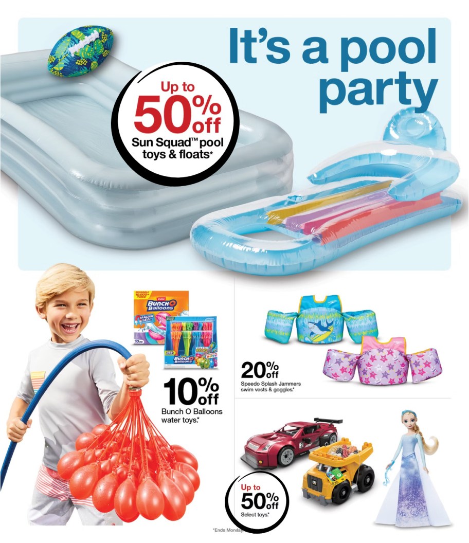 page from Target ad