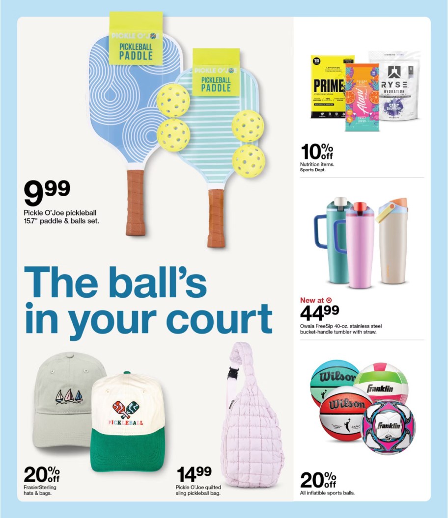 page from Target ad