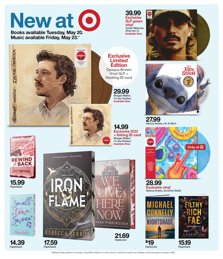 page from Target ad