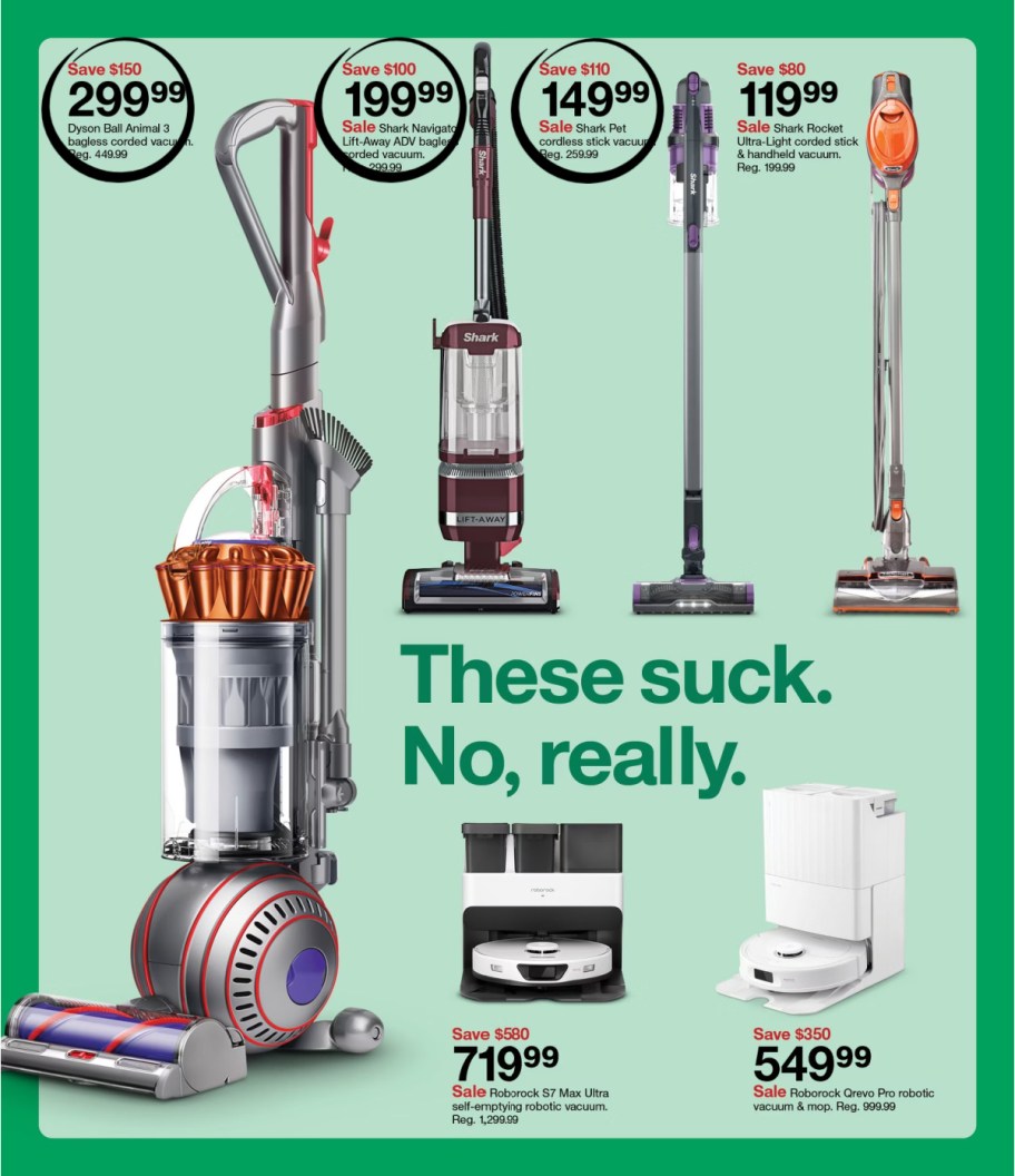 page from Target ad