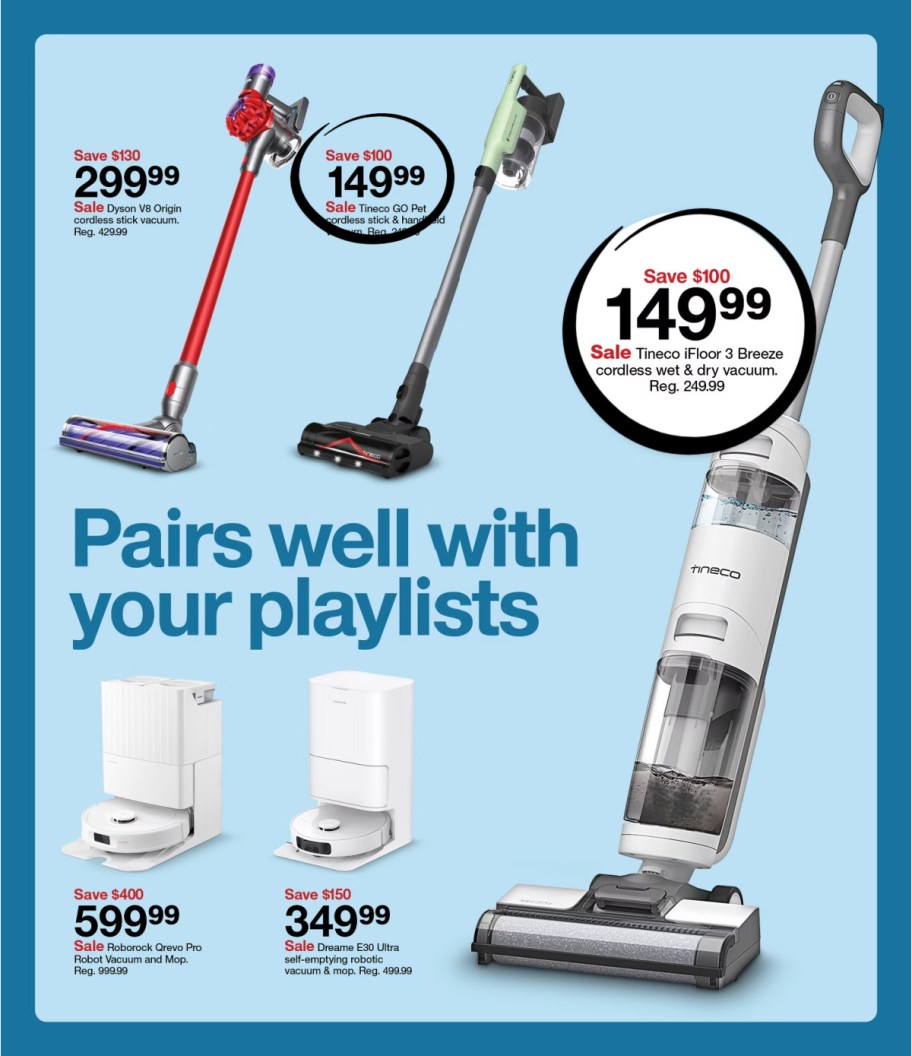 page from Target ad