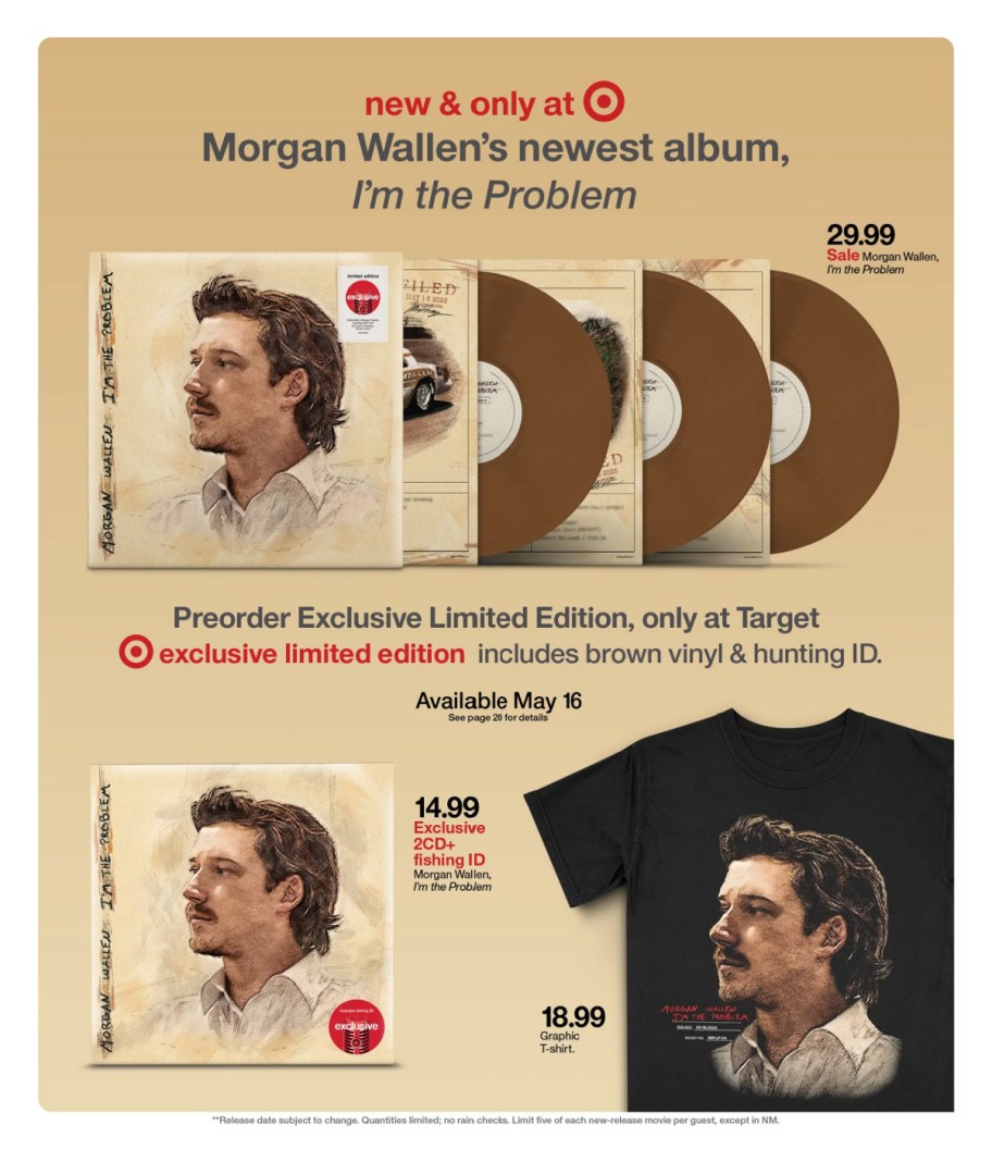 page from Target ad