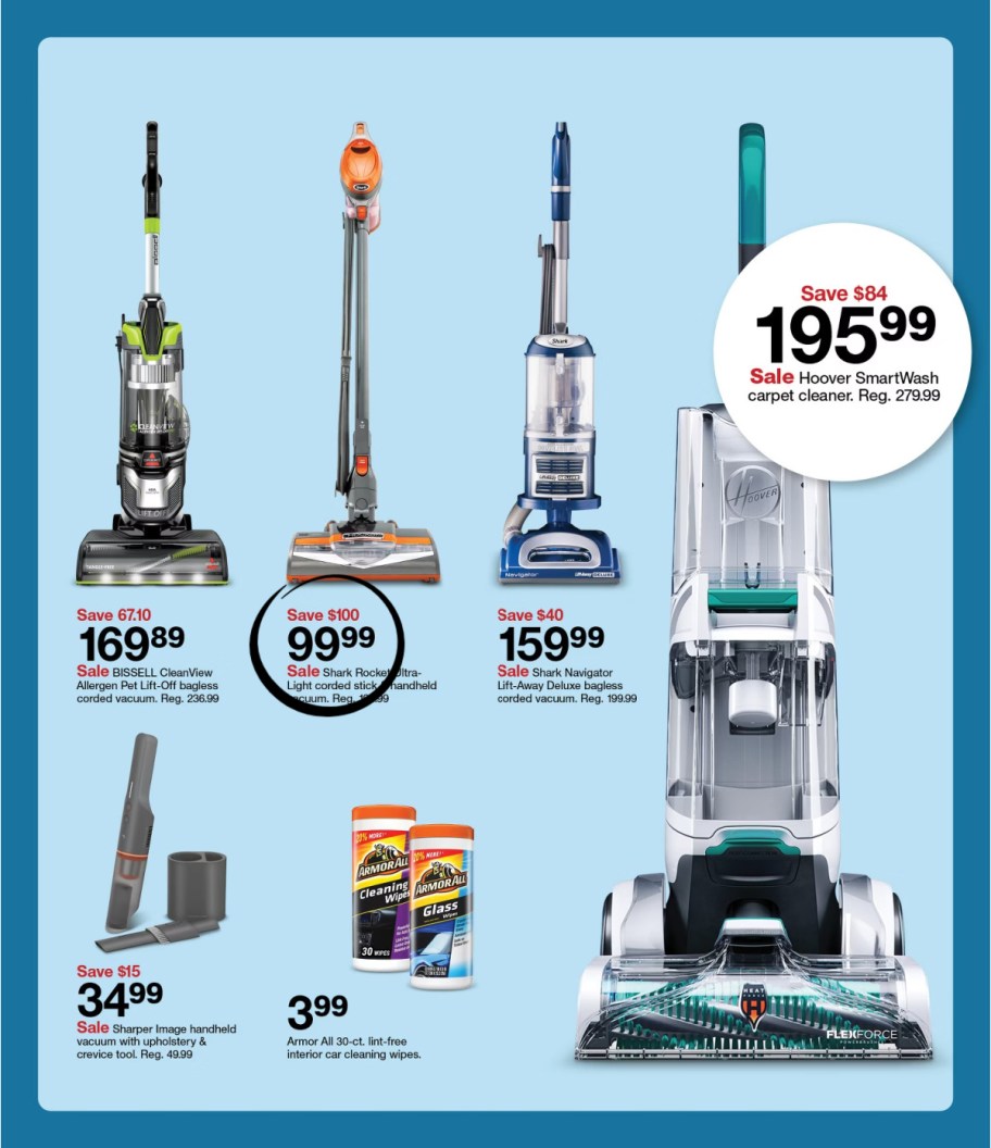 page from Target ad