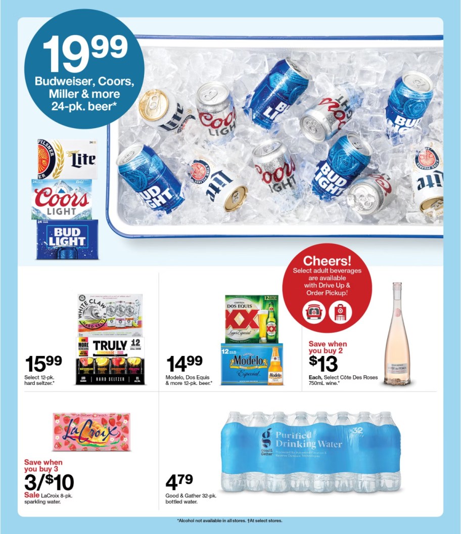 page from Target ad