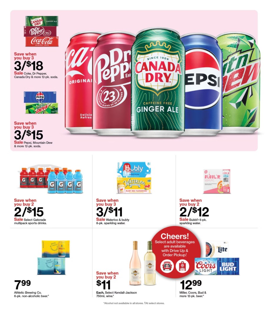 page from Target ad