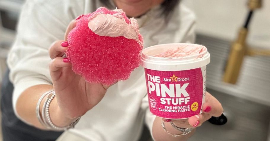 The Pink Stuff Miracle Cleaning Paste Just $4 Shipped on Amazon (So MANY 5-Star Reviews)