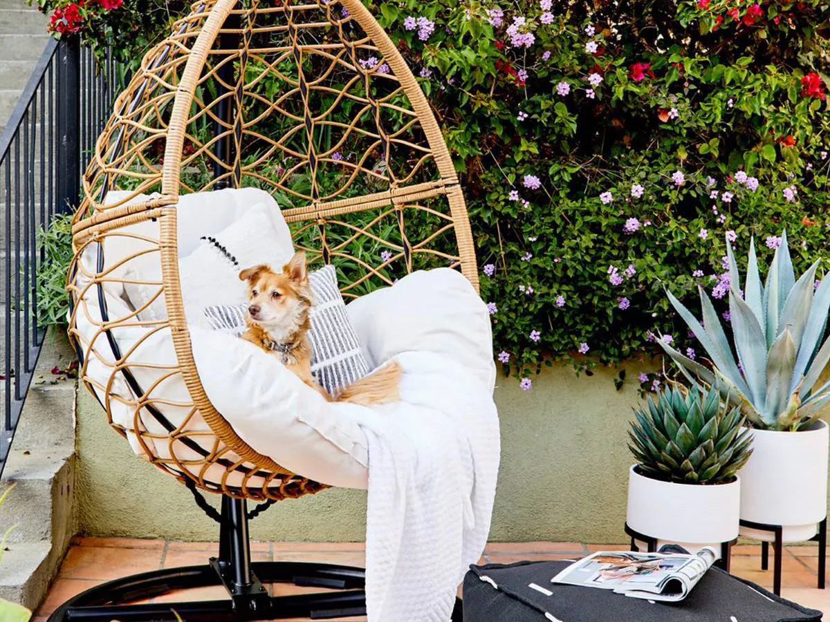 Up to $230 Off Wicker Egg Chairs + Free Shipping