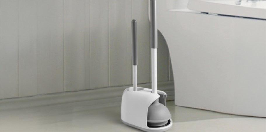 Toilet Brush and Plunger Set Only $10.92 on Amazon (Reg. $22)