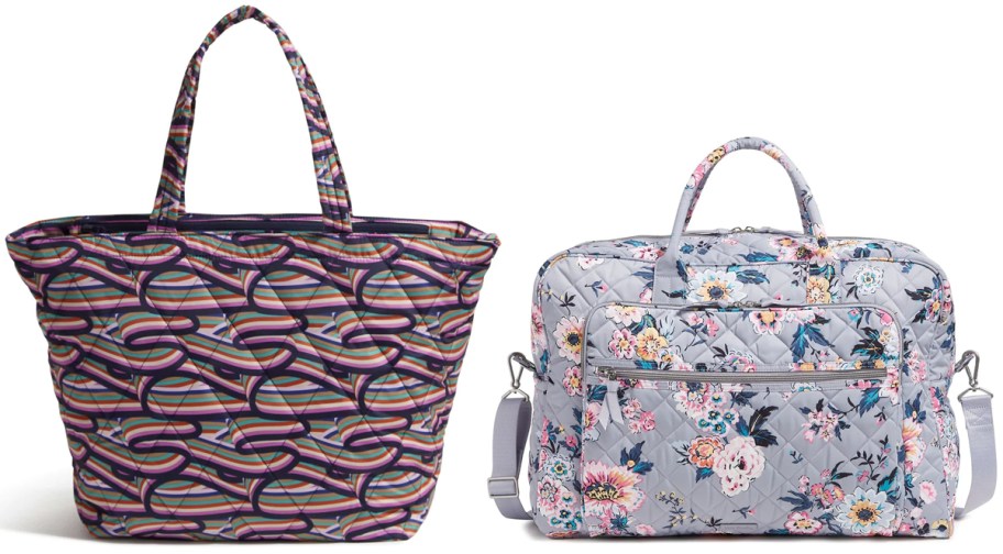 Vera Bradley Outlet Travel Tote and Grand Weekender Travel Bag