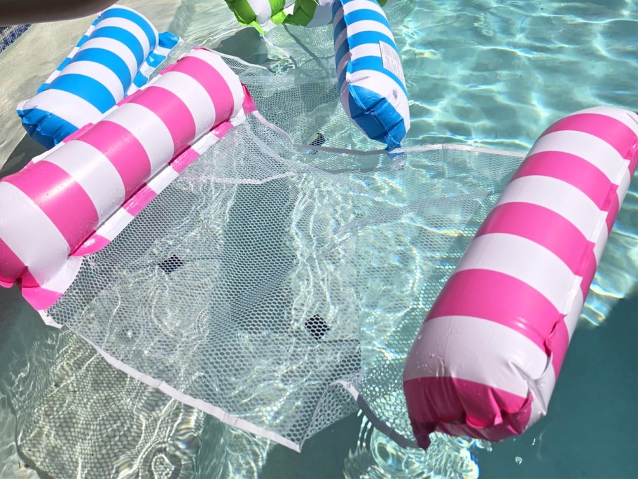 Hammock Pool Float 5-Pack Just $23.99 on Amazon (Reg. $40)