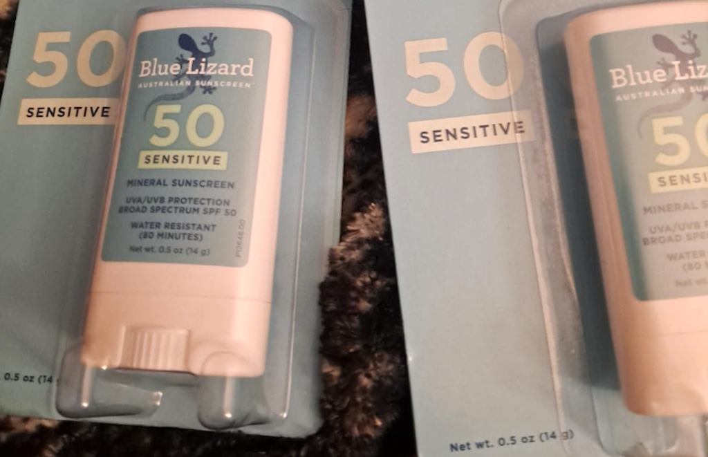 TWO Blue Lizard Sunscreen Sticks Only $10.95 Shipped on Amazon (Under $6 Each)