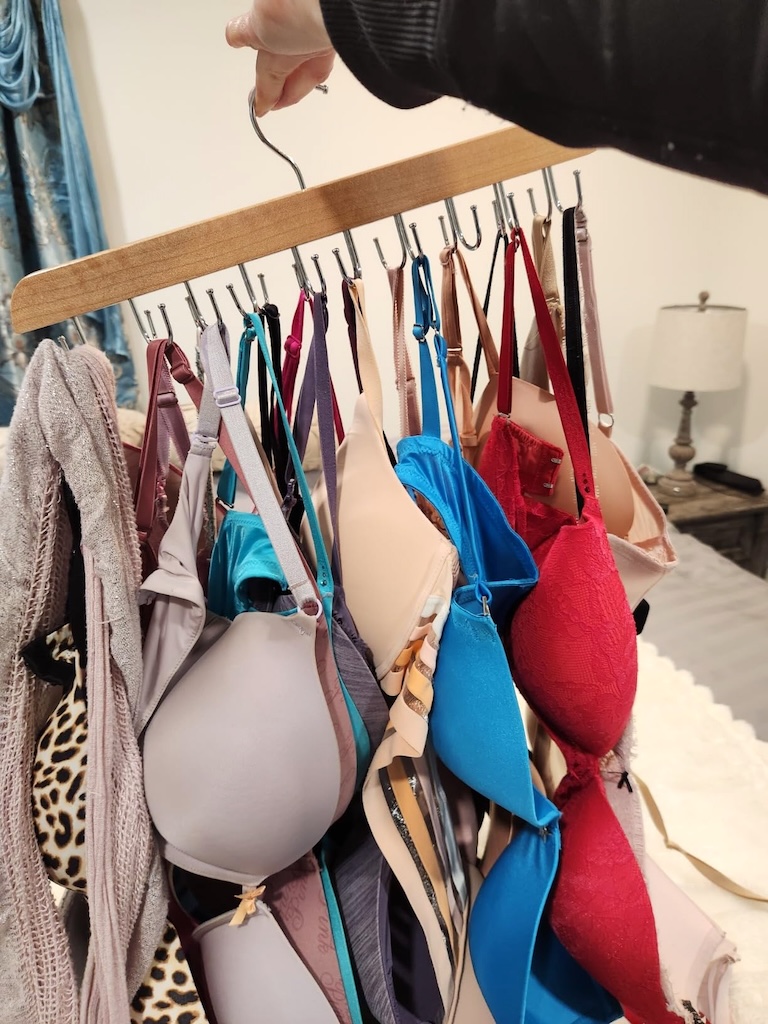 Bra Hanger Only $5.59 on Amazon (Holds up to 20 Bras or Tank Tops!)