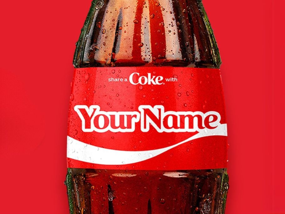FREE Custom Glass Coke Bottle w/ Walmart Coca-Cola Purchase