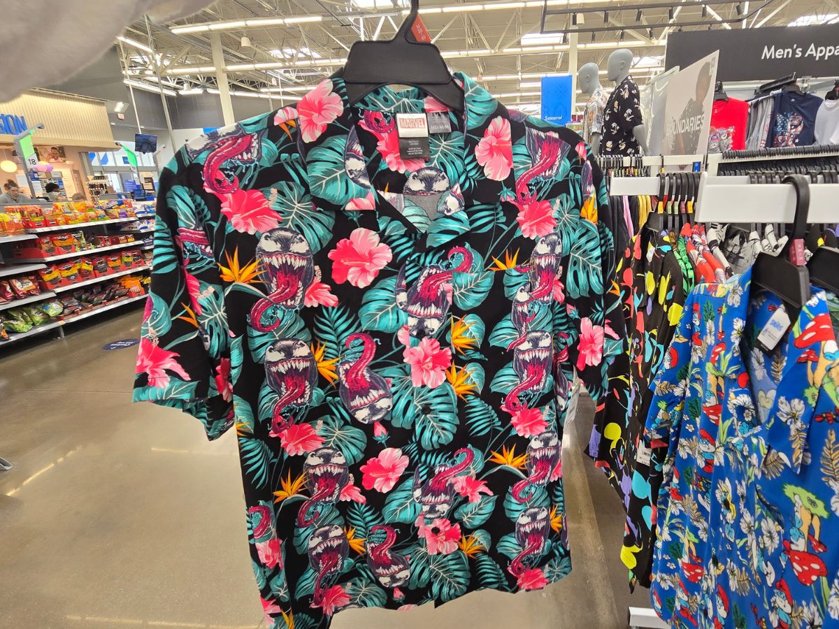 Men’s Character Hawaiian Shirts Only $16.98 at Walmart | Fun Father’s Day Gift!
