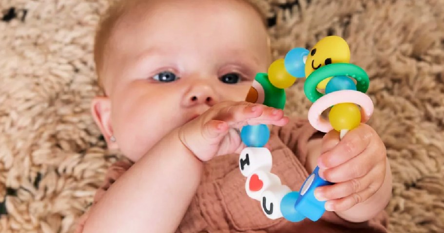 Infantino Friendship Bracelet Teether Just Dropped at Target (Perfect for Little Swifties!)