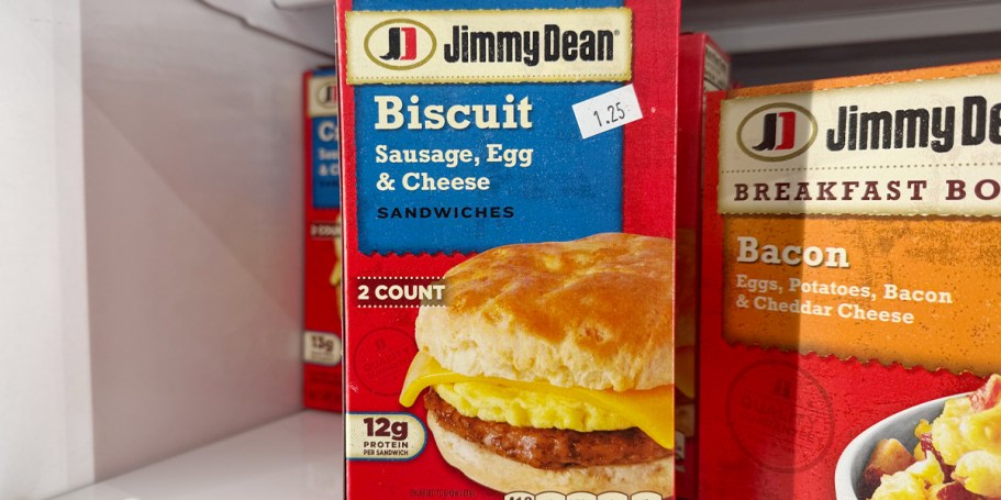 Up to 75% Off Frozen Food at Dollar Tree | Jimmy Dean, M&M’s, Velveeta, & More!