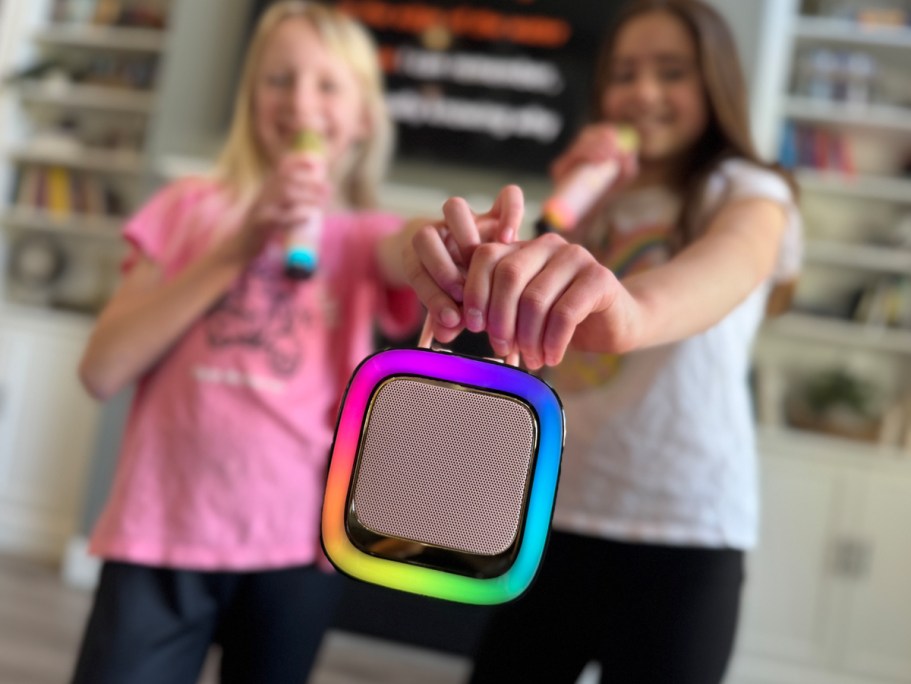 Kids Bluetooth Karaoke Machine Only $8.49 on Amazon (Reg. $23)
