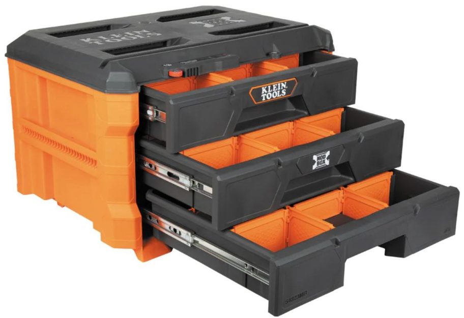 Klein Tools MODbox 3-Drawer Toolbox stock image