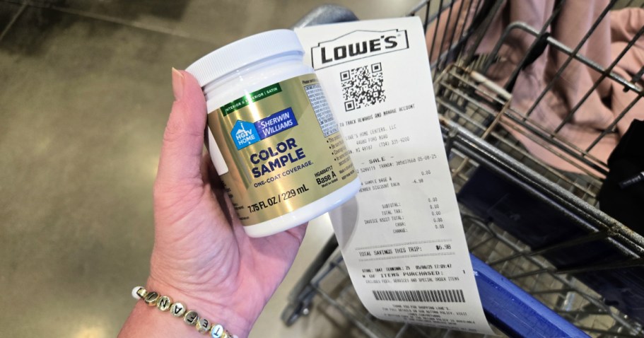 Lowe’s Rewards Member Week Live Now – Score FREE Paint Sample + Exclusive Savings