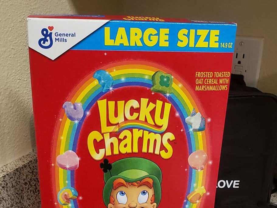 General Mills Large Size Lucky Charms Cereal Only $2.56 Shipped on Amazon