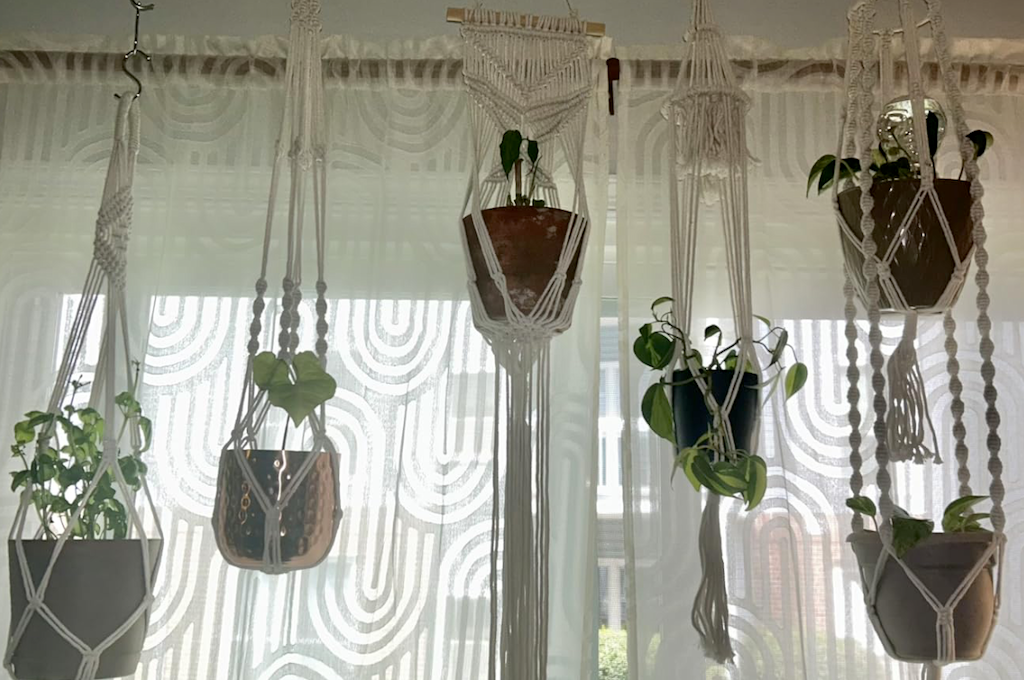Macrame Indoor Plant Hangers 5-Pack Only $12.99 on Amazon (Reg. $23)