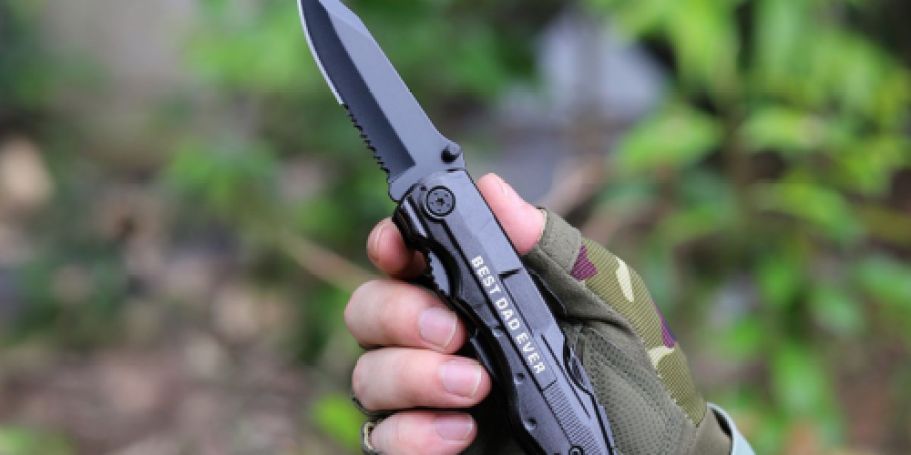 Oneage Multitool Knife Only $4.99 on Amazon (Reg. $20) | Easy Father’s Day Gift Idea