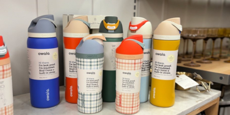 New Owala Water Bottles Just Dropped on Target.online – So Many Cute Colors!