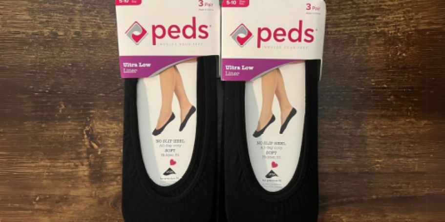 Peds Women’s No-Show Socks 6-Pack Only $3.50 Shipped on Amazon (Reg. $13)