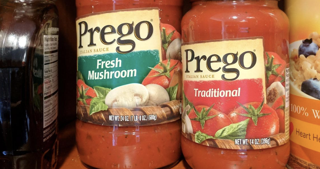 Large Prego Pasta Sauce 67oz Jar Only $3.78 Shipped on Amazon
