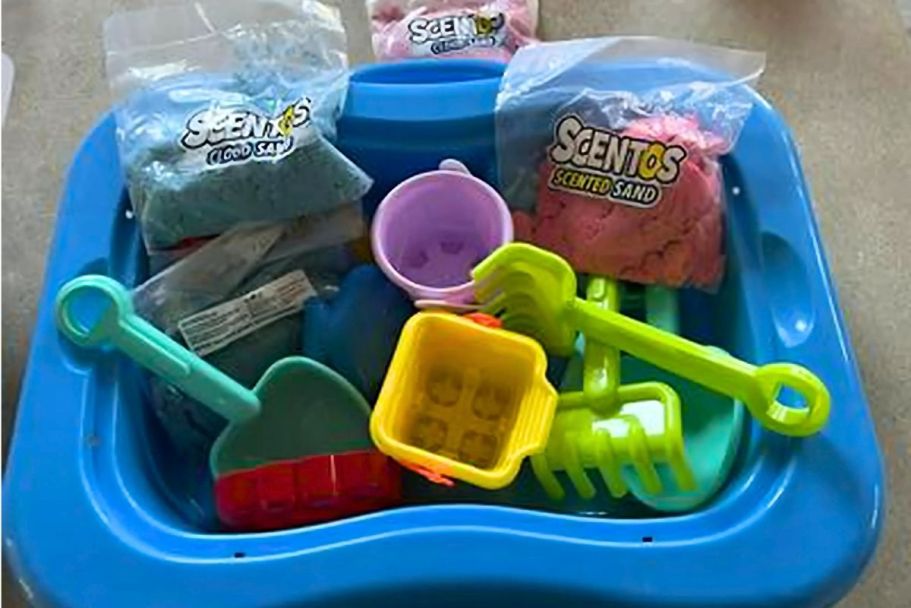 Scentos Scented Sand Box Table Just $17.86 on Walmart.online (Easy Summer Fun!)
