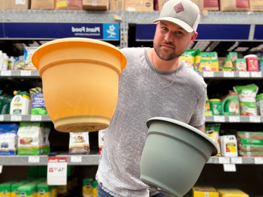 Self-Watering Planters from $2.49 on Lowes.online
