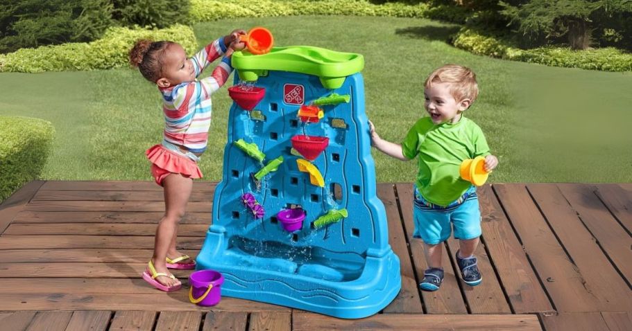 Step2 Waterfall Discovery Wall Only $47 Shipped on Amazon (Reg. $75)