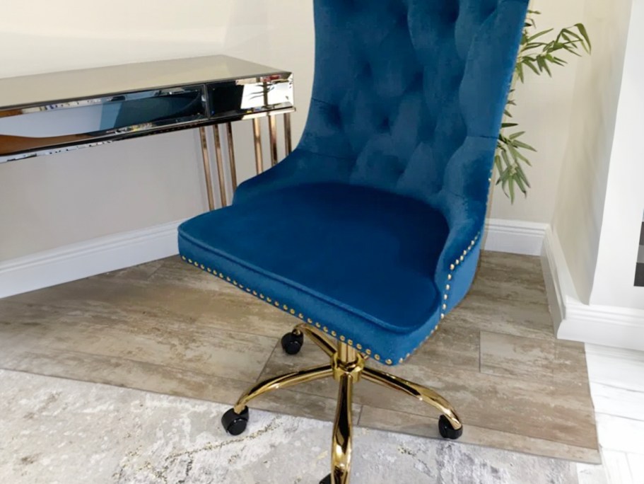 Up to 70% Off Wayfair Furniture Sale + Free Shipping | Velvet Task Chair Only $99.99 Shipped