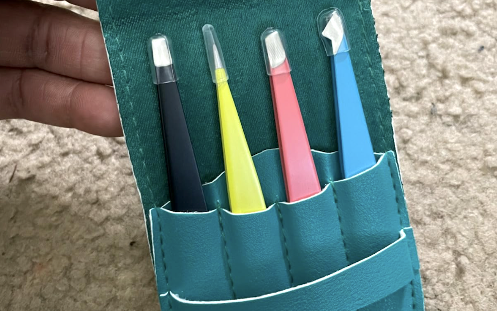 Tweezer Set w/ Travel Case Only $3.99 Shipped for Amazon Prime Members