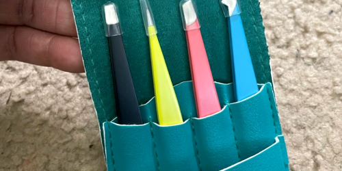 Tweezer Set w/ Travel Case Only $3.99 Shipped for Amazon Prime Members