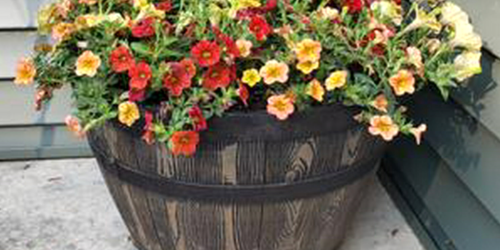 Better Homes & Gardens Whisky Barrel Planter JUST $11 on Walmart.online