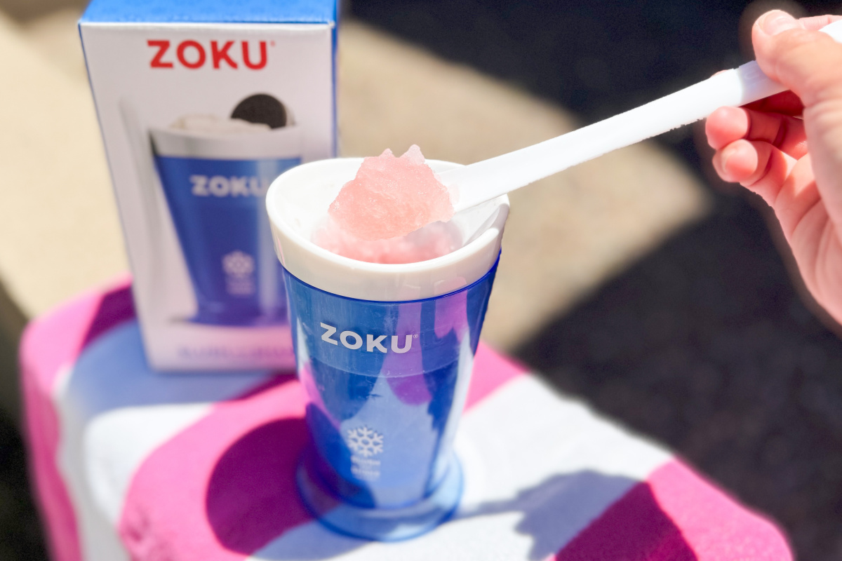 Zoku Slushie Cups Make Frozen Treats in Minutes – No Blending Needed!